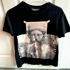 Neil Barrett tattooed statue (hybrid print no.21)